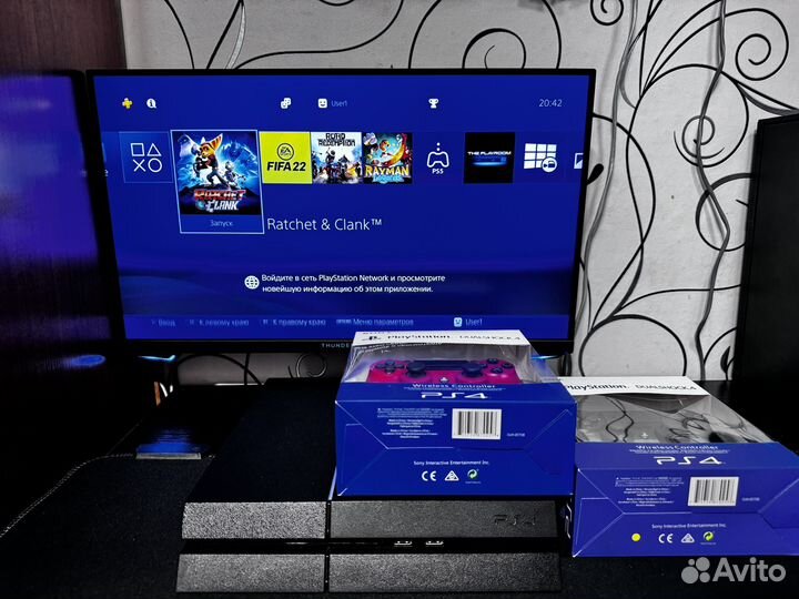 Sony PS4 с играми