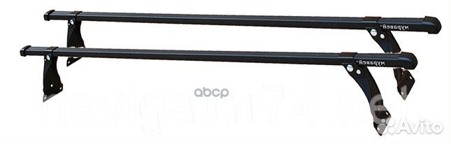 Багажник на крышу штатные места, прямоугольные