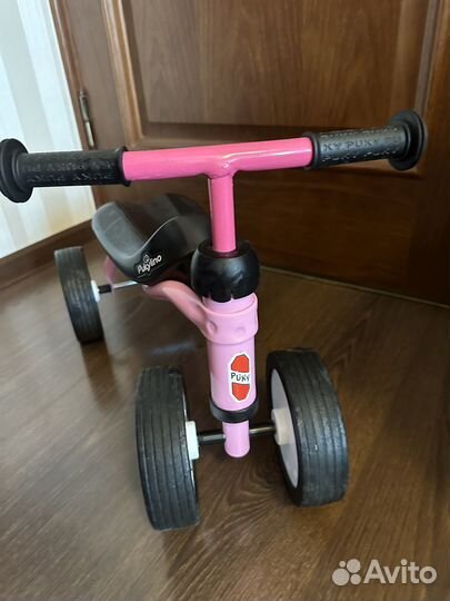 Беговел Puky Pukylino розовый