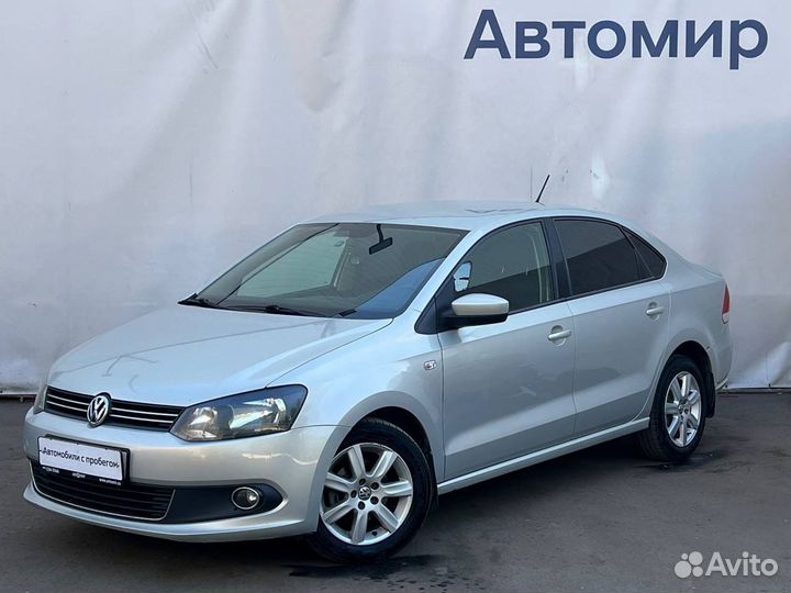 Volkswagen Polo 1.6 AT, 2013, 204 617 км