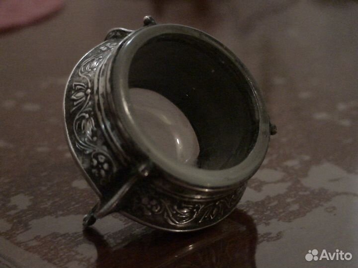 Солонка мельхиор СССР