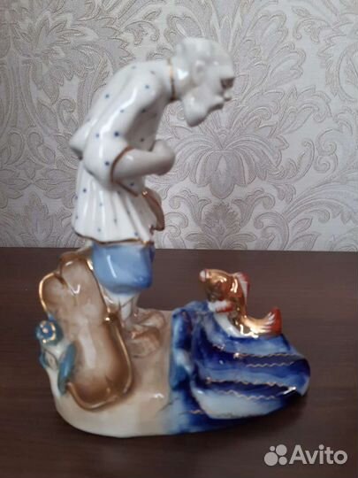 Старик с золотой рыбкой