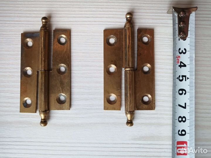 Латунные шпингалеты и петли