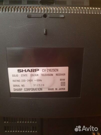Телевизор sharp