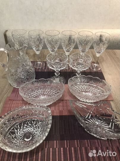 Хрустальная посуда