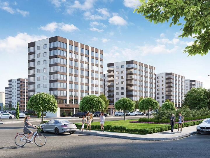 1-к. квартира, 47,1 м², 6/9 эт.