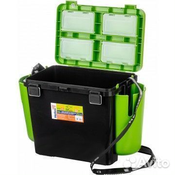 Ящик зимний FishBox односекционный (19л) зеленый