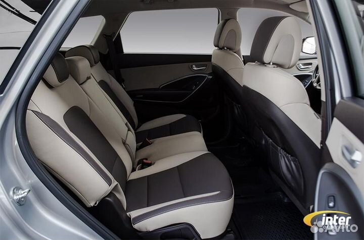 Перетяжка сидений hyundai santa FE (3GN) 2012-2019