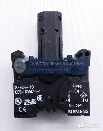 Кнопка Siemens 3SB3 245-0AA51-0CC0