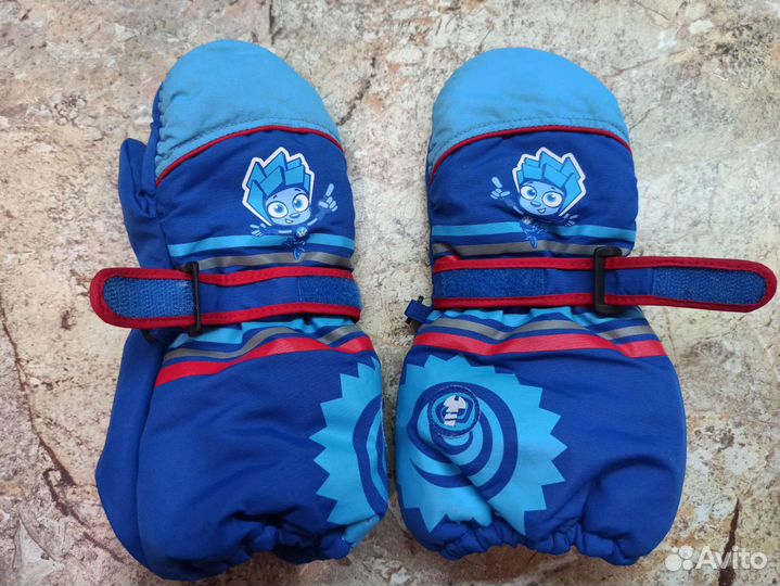Варежки детские непромокаемые