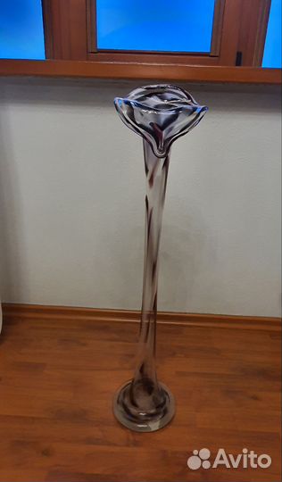 Ваза цветное стекло