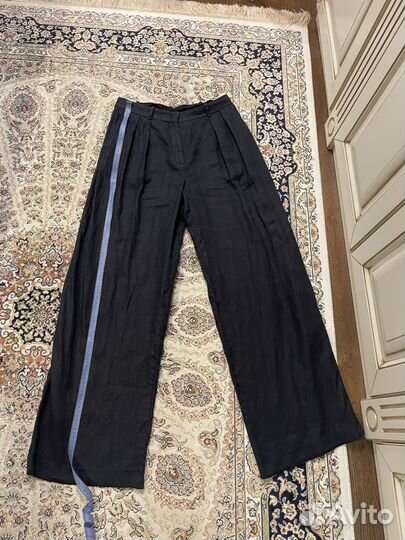 12 storeez брюки льняные