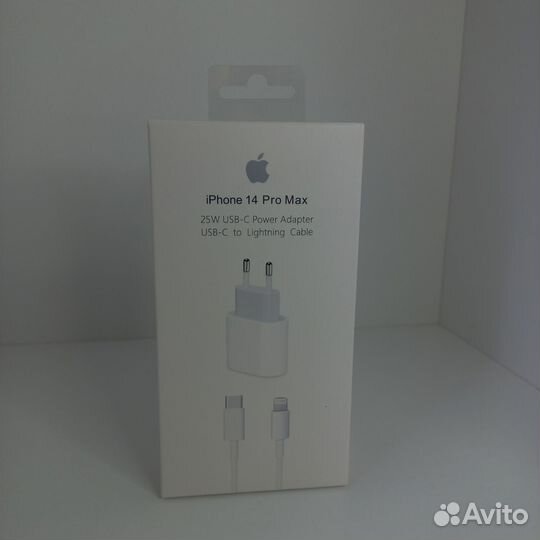 Зарядка для iPhone 25w с проводом Новая