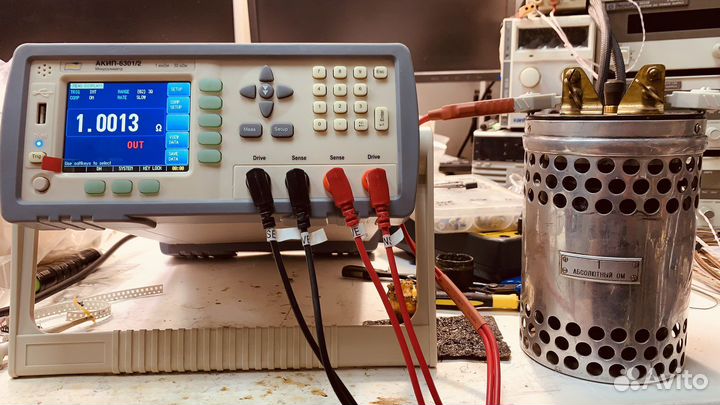 Микроомметр акип 6301/2