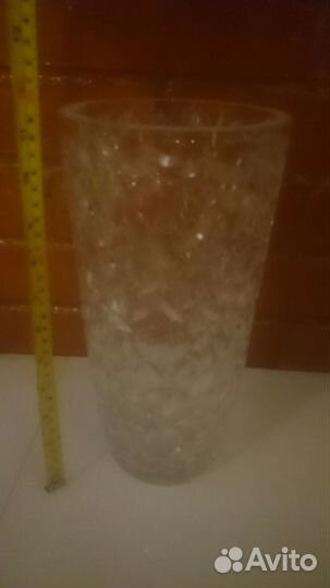 Ваза хрустальная