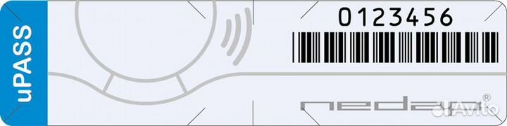 Rfid UHF метка на лобовое стекло автомобиля копия