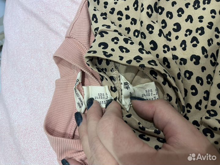 Вещи пакетом на девочку 92 98 zara hm