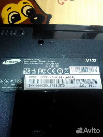 Ноутбук Samsung N 102