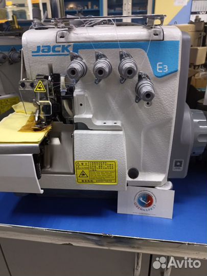 Промышленный 4-х ниточнный оверлок Jack E3-4