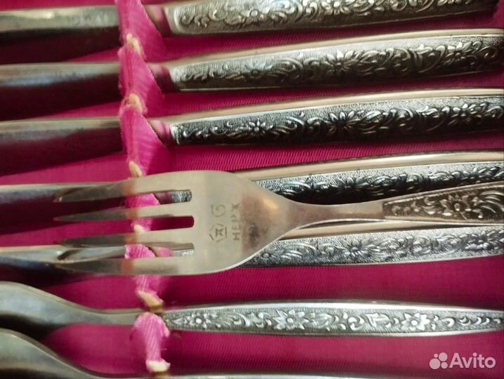 Столовый набор ложки и вилки СССР