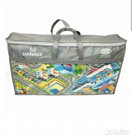 Детский коврик для ползания складной