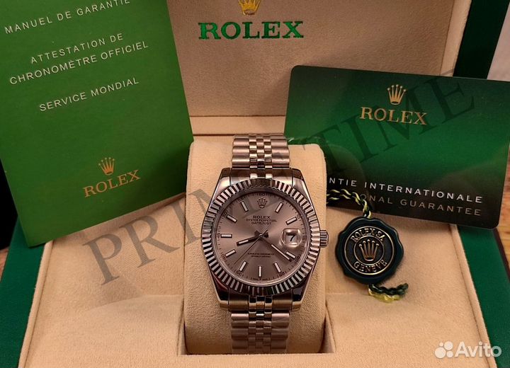 Часы мужские механические Rolex DateJust 41 мм