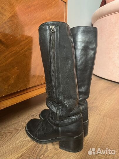 Винтажные сапоги женские