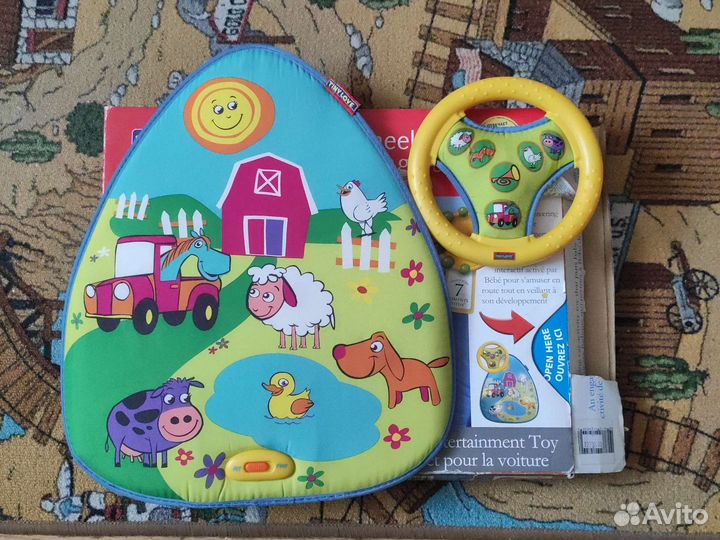 Развивающий детский руль в машину