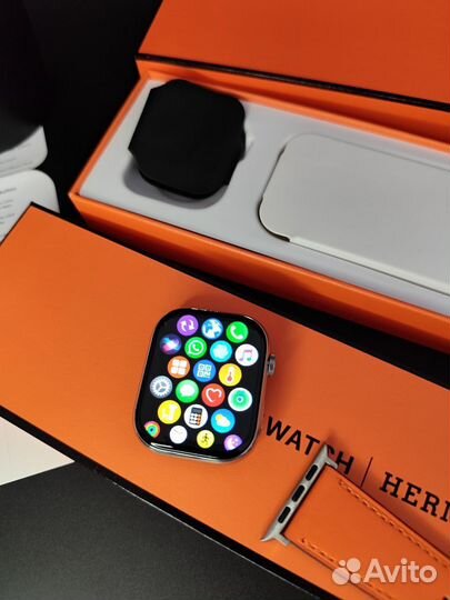 Часы Apple watch 9 Hermes 45mm