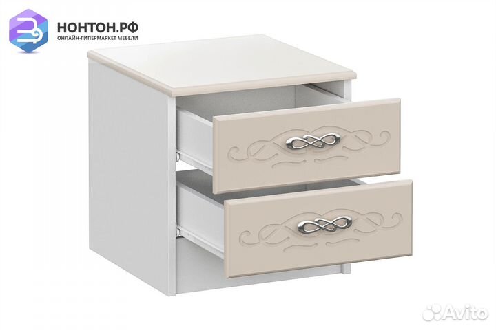 Тумба прикроватная Венеция жемчуг