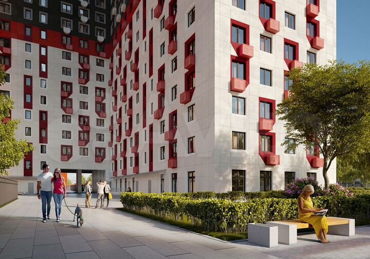 Квартира-студия, 21,4 м², 20/25 эт.