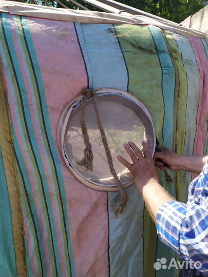 Юрта зимняя с печкой