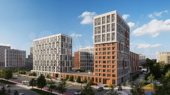 2-к. квартира, 59,4 м², 5/15 эт.