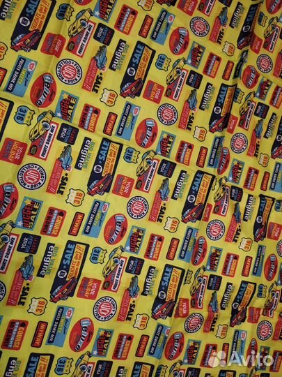 Отрез ткани плащевка