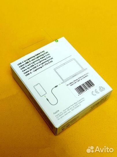 Зарядный кабель с USB-C на Lightning. Доставка по