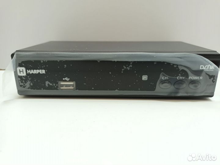 Приемник телевизионный DVB-T2 Harper HDT2-2010