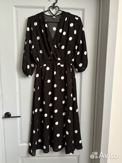 Шифоновое платье миди