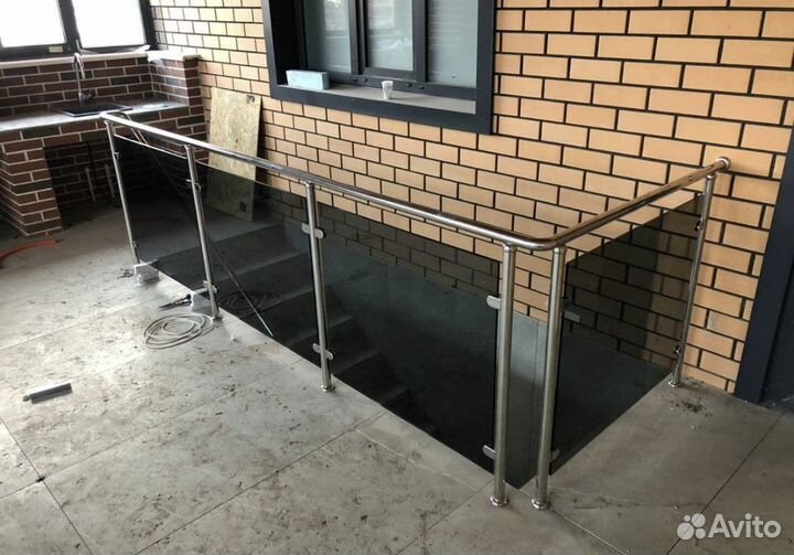 Перила ограждения из нержавеющей стали