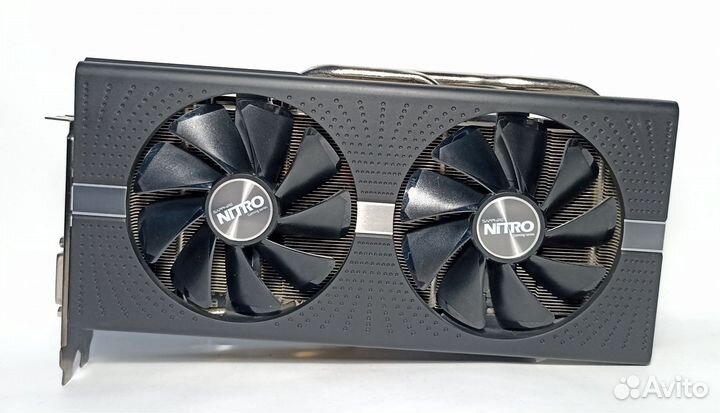 Rx 580 8 Gb Sapphire Nitro + пломба
