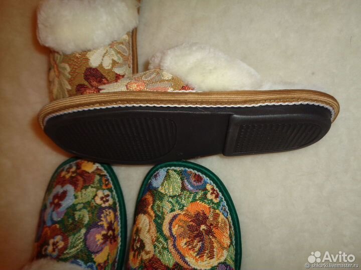 Тапочки женские меховые, размеры 36-41