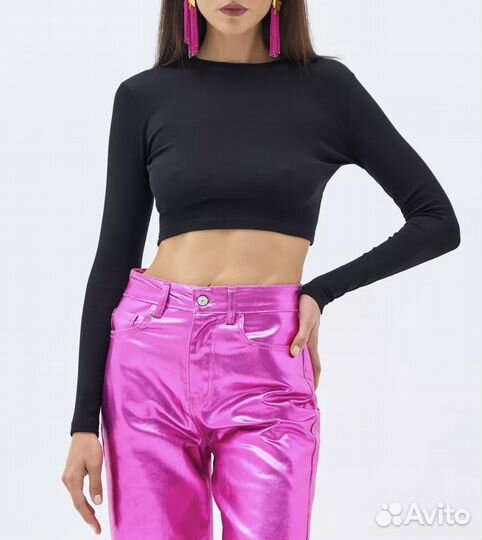 Кофта 40-42 кроп топ укороченный