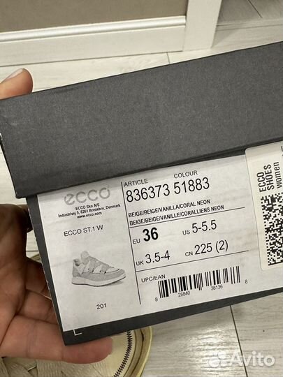 Кроссовки ecco