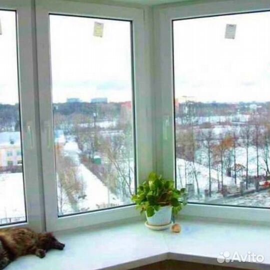 Окно пвх с установкой в рассрочку