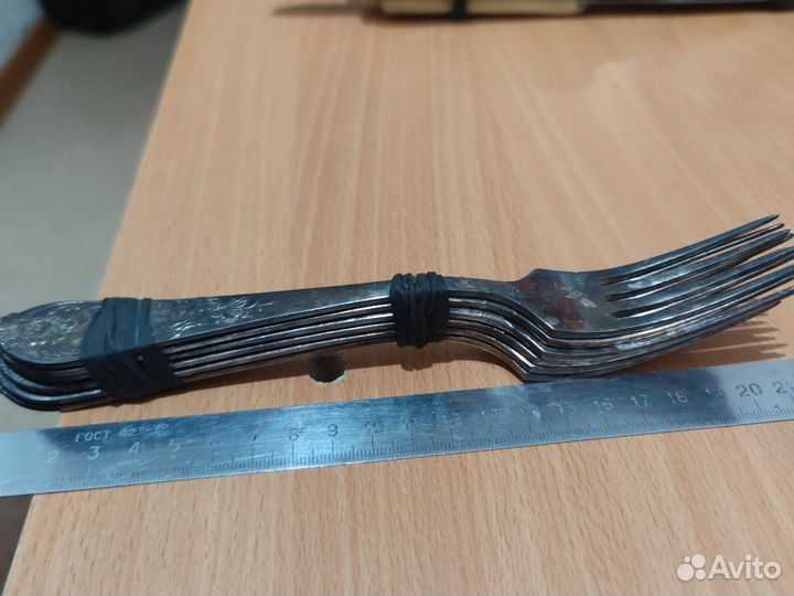 Мельхиоровые Ложки Вилки Ножи Половник СССР