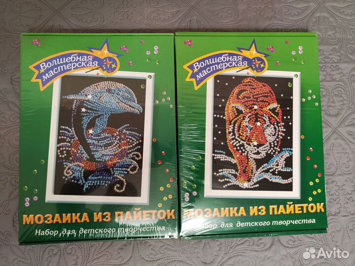 Мозаика из пайеток