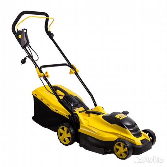 Электрическая газонокосилка для подстригания газон