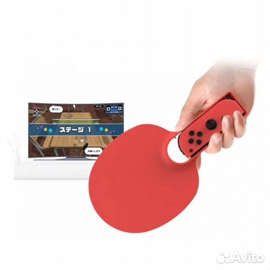 Насадки Table Tennis Racket JoyCon Nintendo Switch
