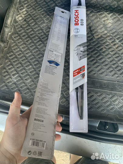 Щетки стеклоочистителя bosch eco