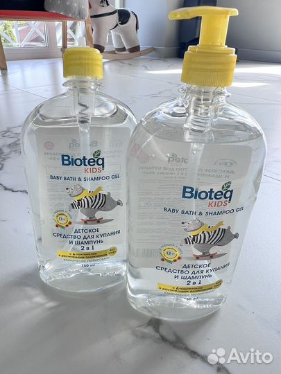 Детское средство для купания и шампунь Bioteq kids