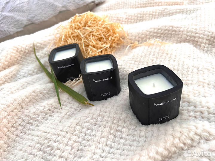 Ароматическая свеча - набор 3 шт